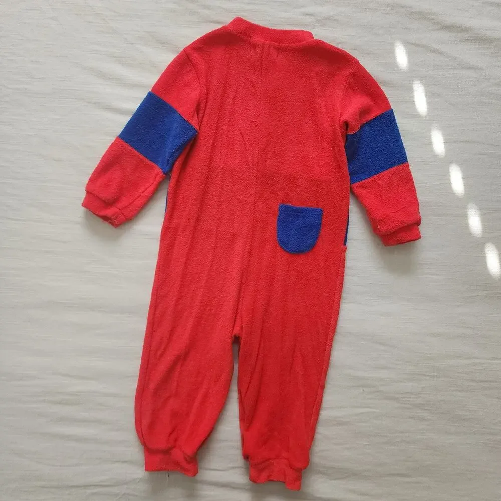 Vintage Cocacola Terrycloth Pajamas/Bodysuit 24 months/2t